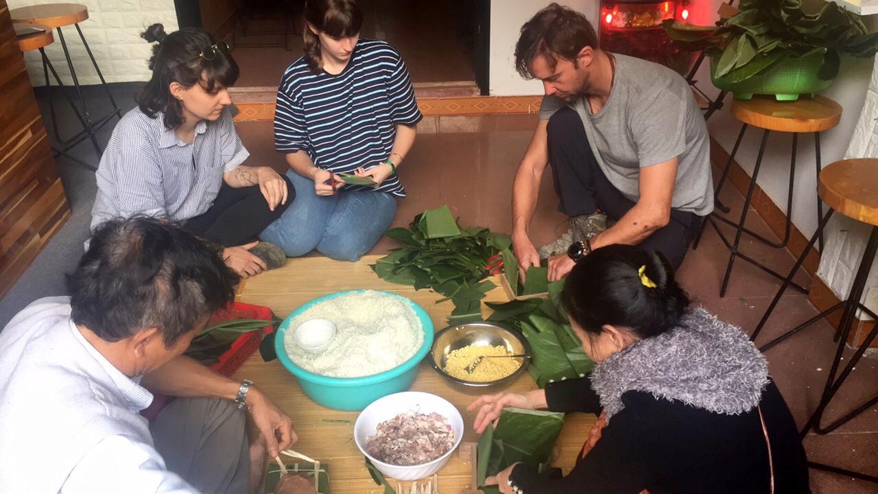Adam Eva Homestay Dong Hoi Exterior foto